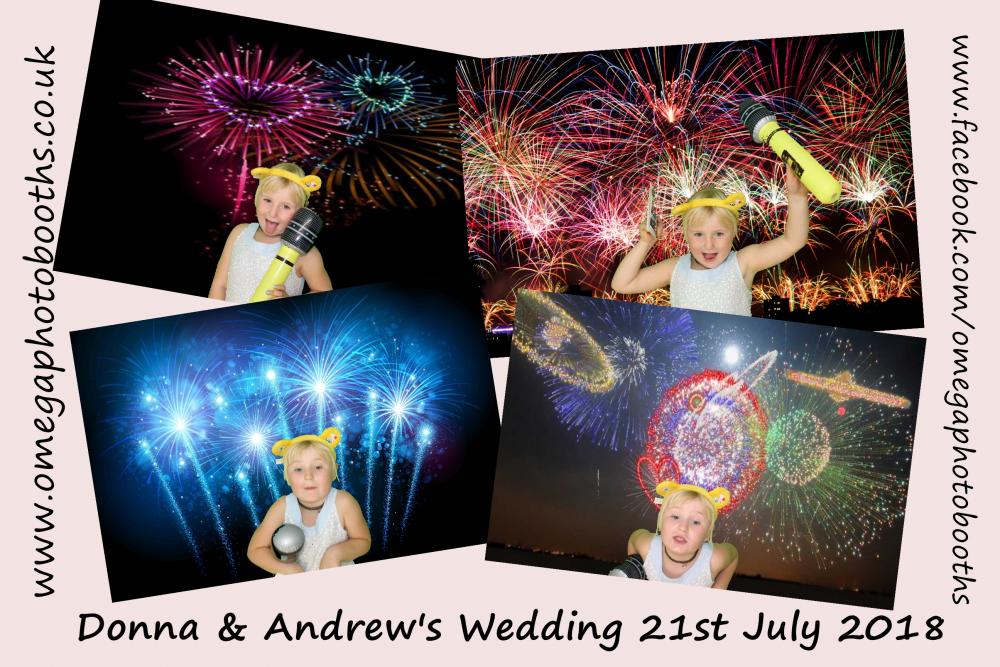 Donna & Andrew's Wedding | View more photos from the event at gallery.omegaphotobooths.co.uk/u/Omega-Photobooths/Donna-Andrews-Wedding